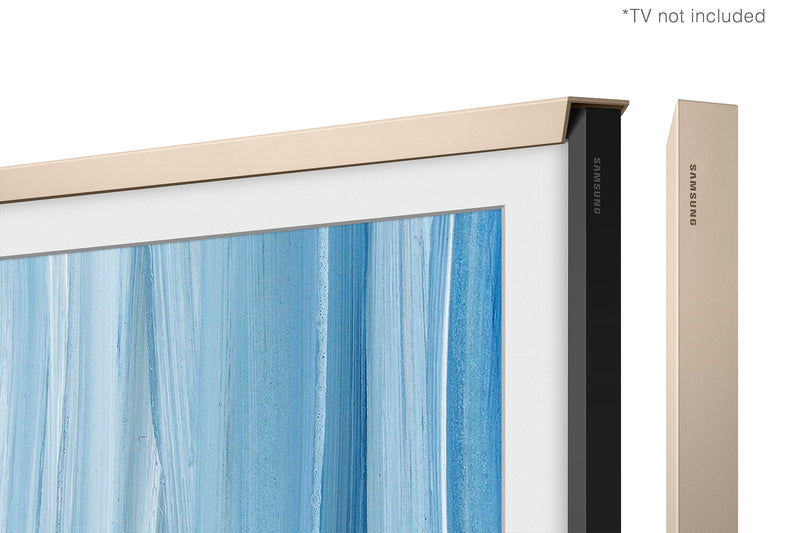 Cadre décoratif personnalisable pour téléviseur The Frame Pro de 43 po de Samsung - sable doré 