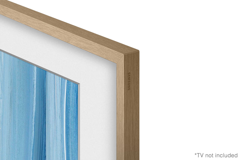 Cadre décoratif personnalisable pour téléviseur The Frame Pro de 65 po de Samsung - bois beige 