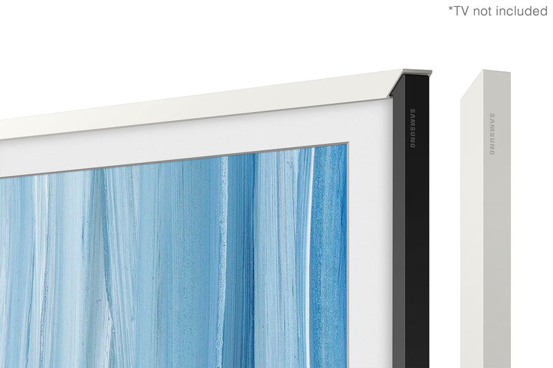 Cadre décoratif personnalisable pour téléviseur The Frame Pro de 55 po de Samsung - blanc  