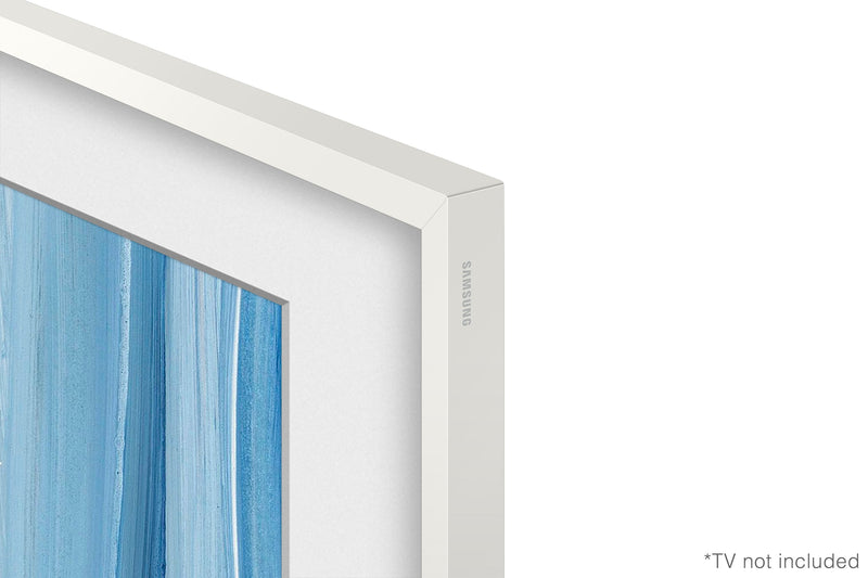 Cadre décoratif personnalisable pour téléviseur The Frame Pro de 55 po de Samsung - blanc  