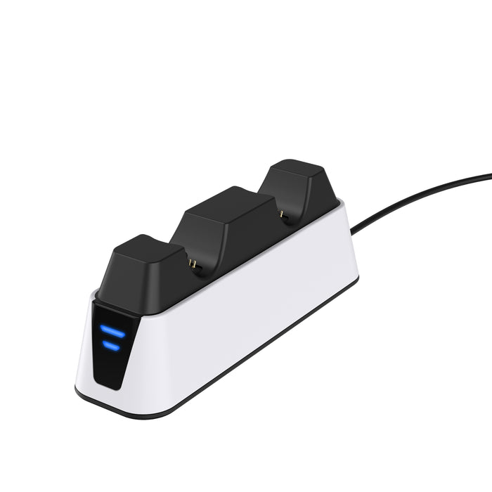 Station de recharge pour deux manettes PS5 de Surge - blanc