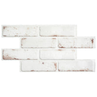 Dosseret Smart Tiles peler et coller 21 x 11, 2 feuilles - Brik Toscana