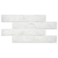 Dosseret Smart Tiles peler et coller 21 x 11, 2 feuilles - Brik Zurich
