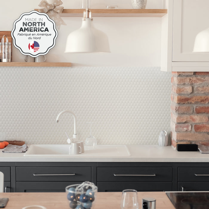 Dosseret Smart Tiles peler et coller 9 x 9, 4 feuilles - Penny Romy