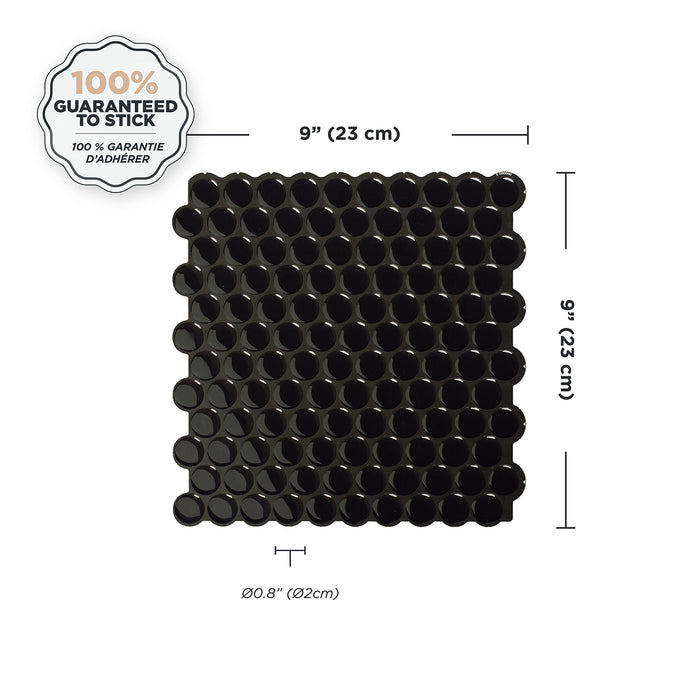 Dosseret Smart Tiles peler et coller 9 x 9, 4 feuilles - Penny Nora