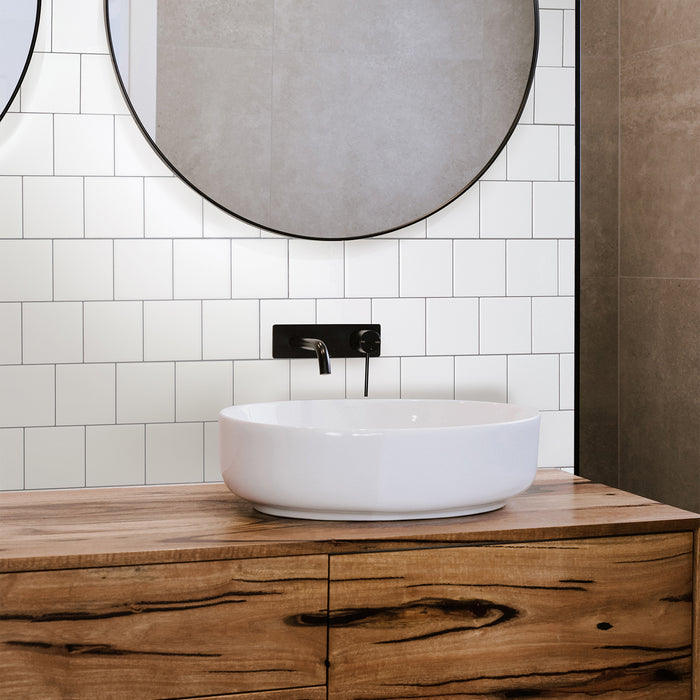 Dosseret Smart Tiles peler et coller 22 x 8, 2 feuilles - Square Velden
