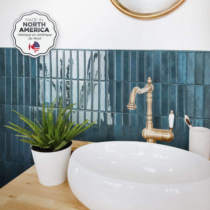 Dosseret Smart Tiles peler et coller 12 x 9, 4 feuilles - Morocco Agadir