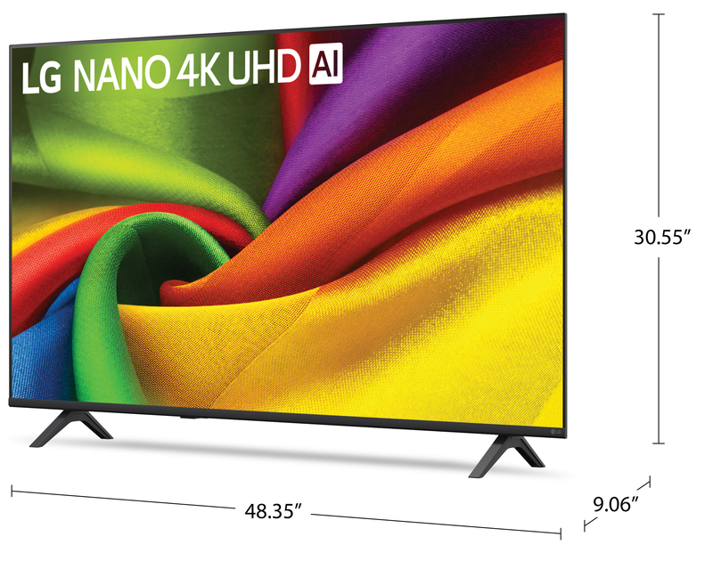 Téléviseur intelligent LG NU850 Nano 4K de 55 po avec webOS (55NU850BPUA.ACC) - modèle 2026