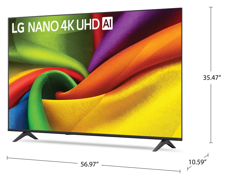 Téléviseur intelligent LG NU850 Nano 4K de 65 po avec webOS (65NU850BPUA.ACC) - modèle 2026