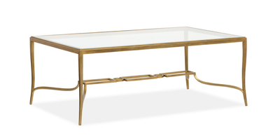 Avondale 50" Coffee Table - Burnished Brass | Table à café Avondale de 50 po - laiton poli