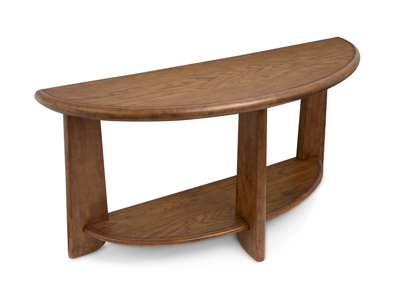 Table de salon Baltic de 54 po avec rangement - brun-fauve 