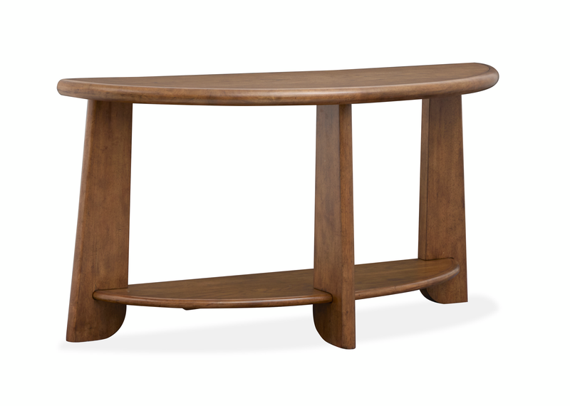 Table de salon Baltic de 54 po avec rangement - brun-fauve 