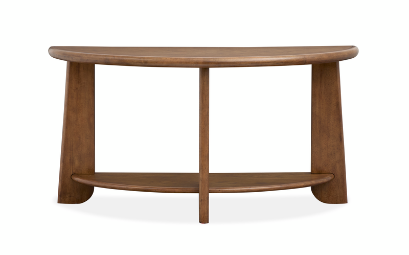 Table de salon Baltic de 54 po avec rangement - brun-fauve 