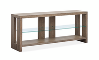  Table de salon Bukley de 64 po avec rangement - brun épicé