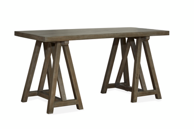 Gerrard 62" Desk - Dovetail Grey | Bureau Gerrard de 62 po - gris tourterelle
