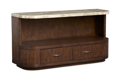 Jenkins 54" Sofa Table with Storage - Burnt Umber | Table de salon Jenkins de 54 po avec rangement - terre d’ombre brûlée
