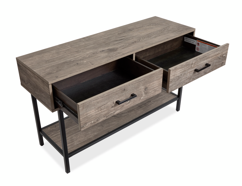 Table de salon Matthew de 48 po avec rangement - multicolore