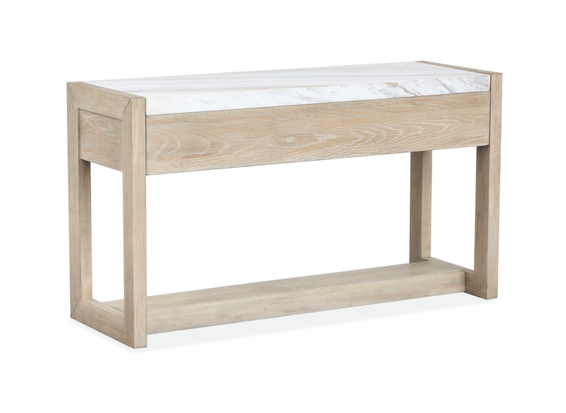 Table de salon Penley de 50 po avec rangement - chamois galerie