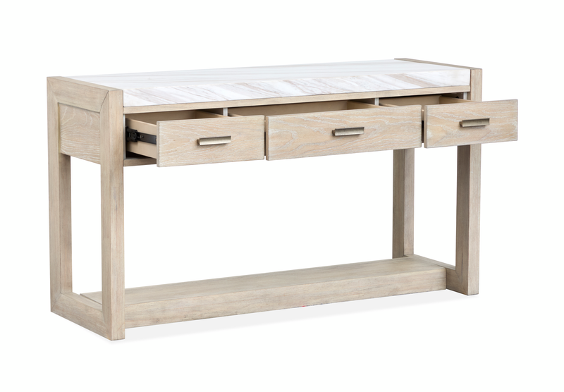 Table de salon Penley de 50 po avec rangement - chamois galerie