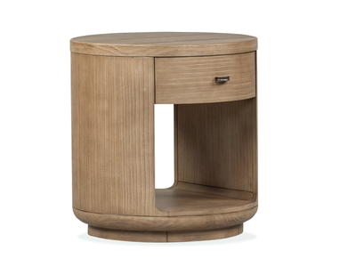 Poplar 24" End Table with Storage - Chateau Brown | Table de bout Poplar de 24 po avec rangement - brun château