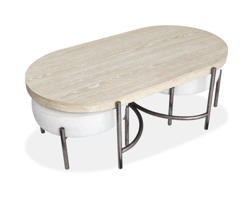 Table à café Sheriden de 52 po - gris Edgecomb