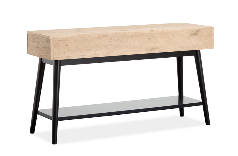 Table de salon Tyssen de 50 po avec rangement - bois de grève