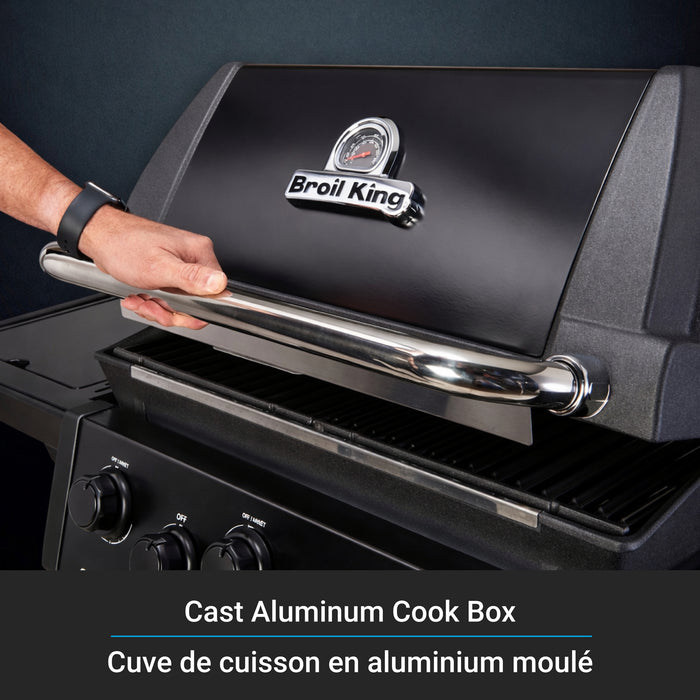 Broil King Signet 320 Shadow 3-bruleurs 40 000 BTU Barbecue a gaz naturel - 844157