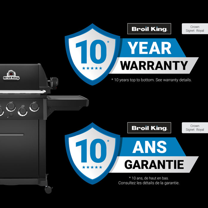 Broil King Signet 390 Shadow 3-bruleurs 40 000 BTU Barbecue a gaz naturel - 844187