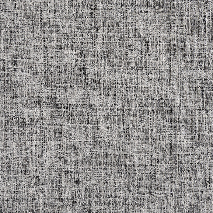 Causeuse personnalisable Track de Sofa Lab de 62 po fabriquée au Canada en tissu d’apparence lin avec accoudoirs rectilignes - gris Luna Domino