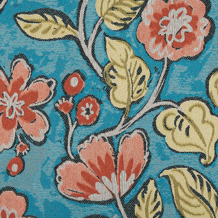 Fauteuil d’appoint pivotant Sofa Lab personnalisable de 31 po fabriqué au Canada en tissu - Malibu multicolore