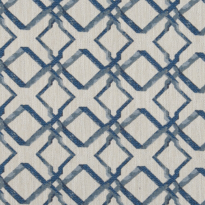 Pouf personnalisable The Curve de Sofa Lab de 31 po fabriqué au Canada en tissu - Ocean multicolore