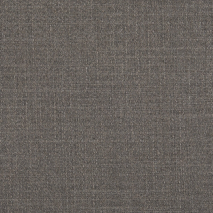 Fauteuil d’appoint enveloppant Sofa Lab personnalisable de 48 po fabriqué au Canada en tissu d’apparence lin - gris Luna Smoke