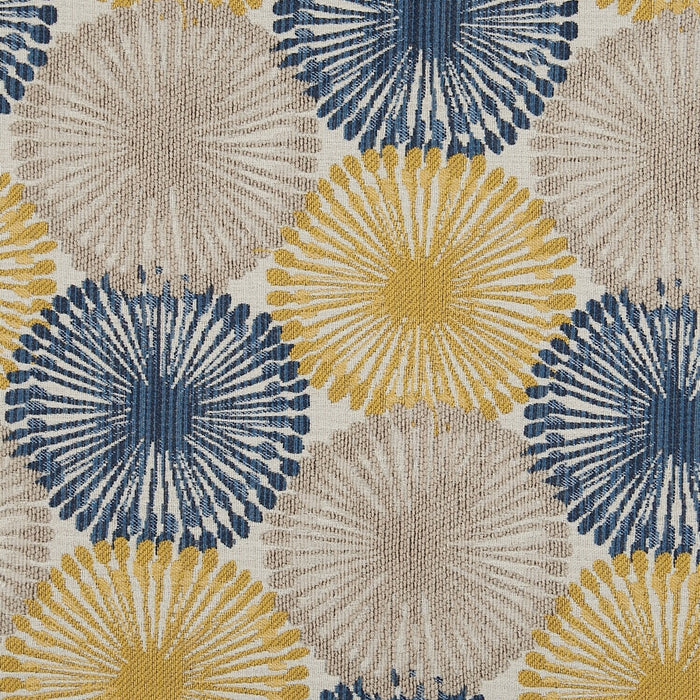 Pouf de rangement personnalisable The Trunk de Sofa Lab de 39 po fabriqué au Canada en tissu - Sunshine multicolore