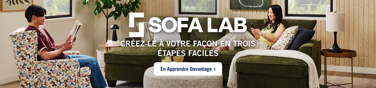 Create it your way in three easy steps. Shop Sofa Lab at The Brick!