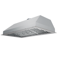 Hotte de cuisinière encastrée Victory de 36 po et de 900 pi3/min en acier inoxydable - Star-36