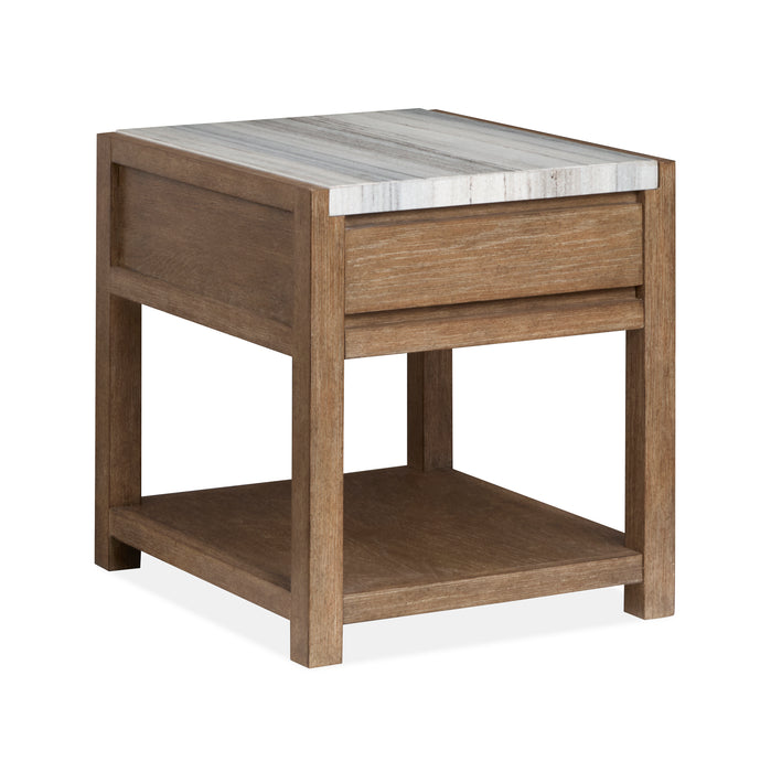 Table de bout Timber de 22 po - brun sierra