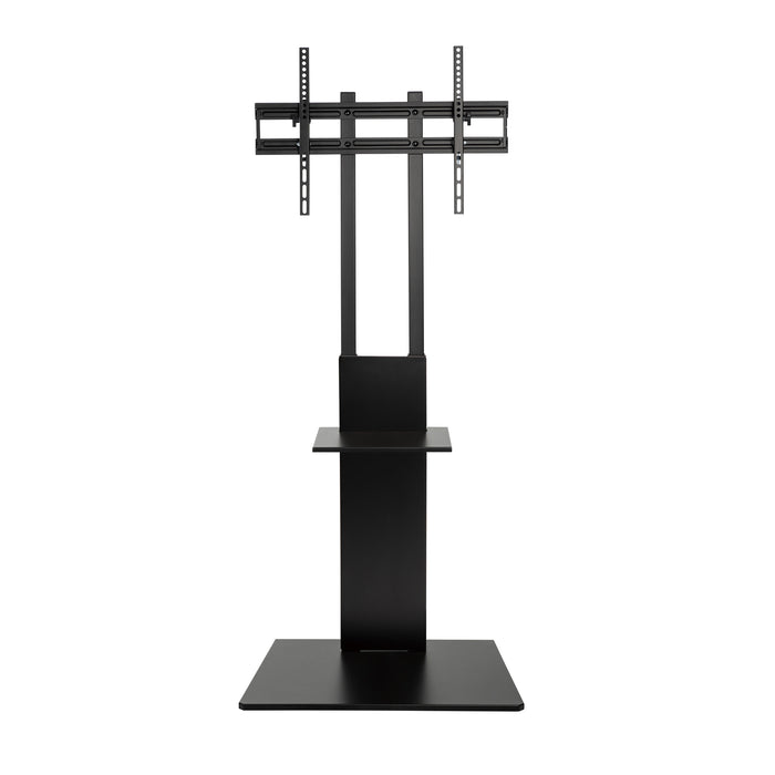 Socle de plancher TygerClaw pour téléviseur avec tablette d’équipement - noir