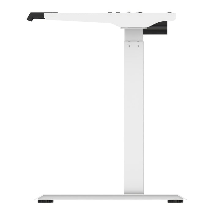 Bureau assis ou debout électrique TygerClaw - blanc