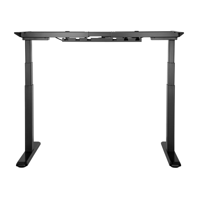 Bureau assis ou debout électrique TygerClaw à 2 moteurs - noir