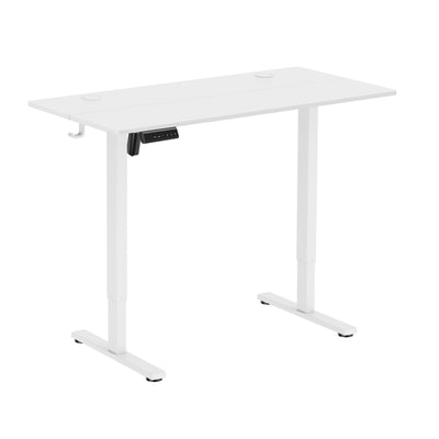 Tygerclaw 47" 2-Stage Sit Stand Desk - White|Bureau assis ou debout TygerClaw de 42 po à 2 étages - blanc