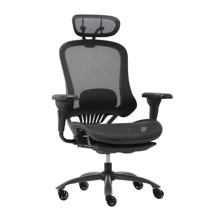 Fauteuil président en mailles TygerClaw à dossier haut