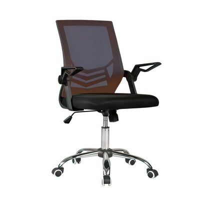 Tygerclaw Mesh Mid Back Office Chair - Black|Fauteuil de bureau en mailles TygerClaw mi-dossier - noir
