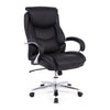 Fauteuil président large et haut TygerClaw à dossier haut - noir