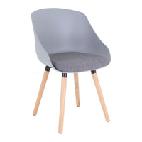 Fauteuil d’appoint TygerClaw mi-dossier - gris