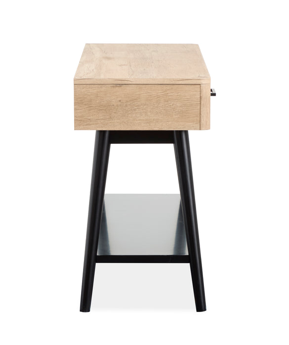 Table de salon Tyssen de 50 po avec rangement - bois de grève