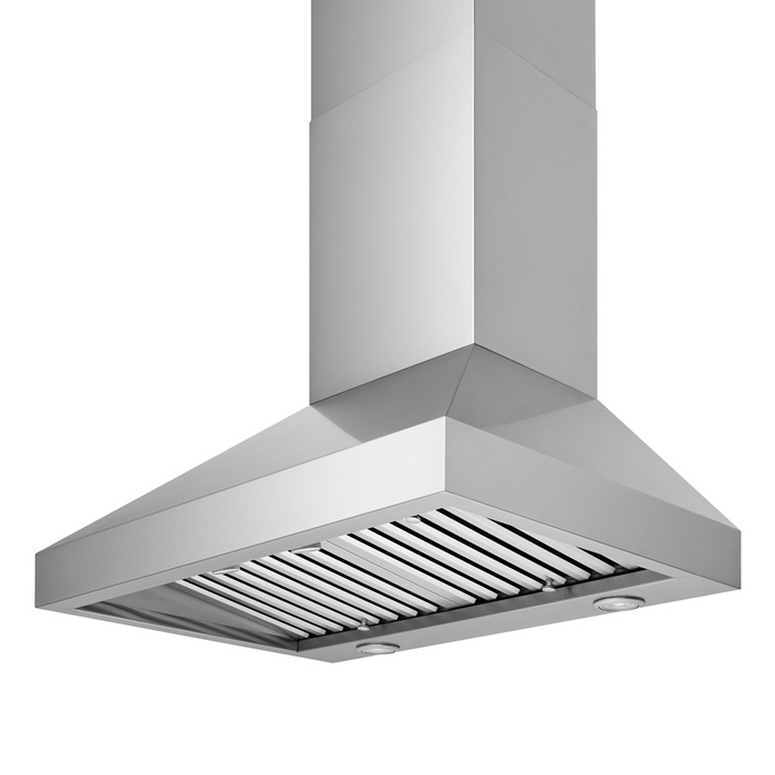 Hotte de cuisinière murale Victory de 30 po et de 750 pi3/min en acier inoxydable - Twister-30