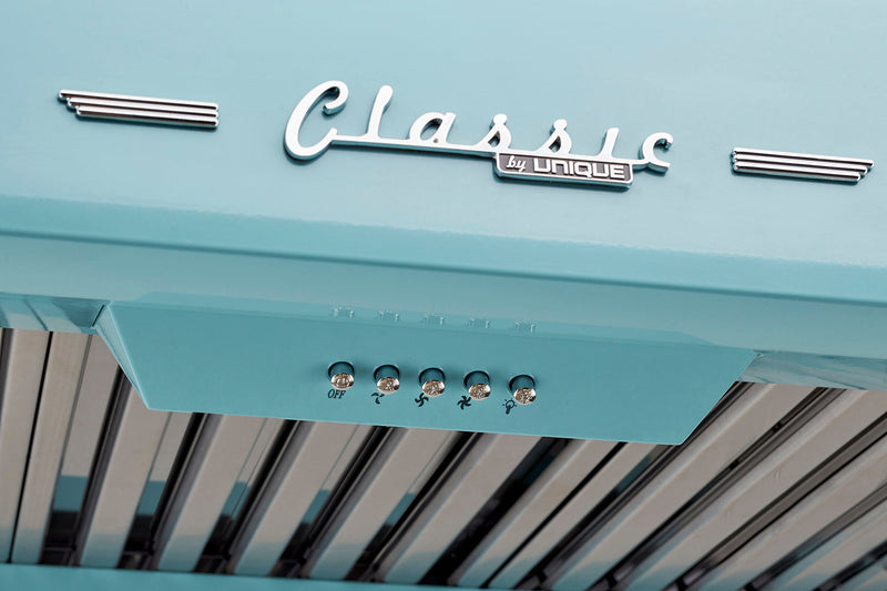 Hotte de cuisinière sous l'armoire Classic Rétro par Unique de 24 po - UGP-24CR RH T
