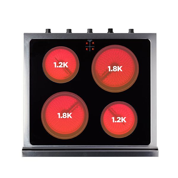 Cuisinière électrique Prestige par Unique de 24 po à convection - UGP-24V EC S/S