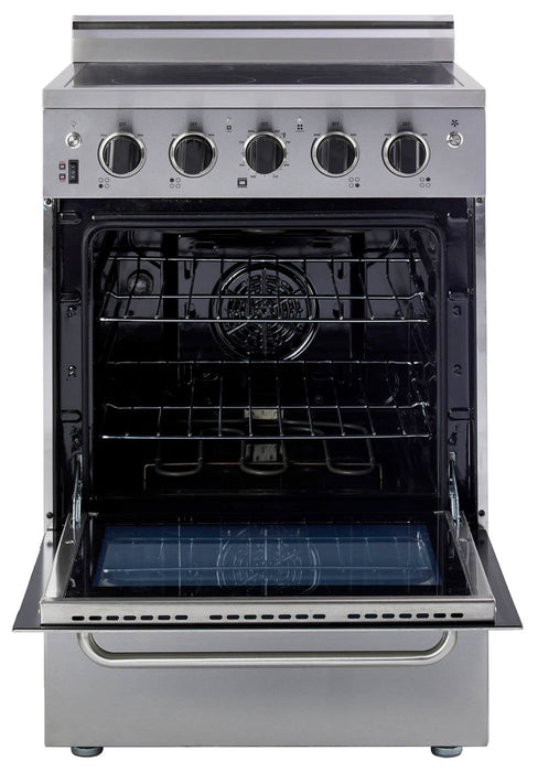Cuisinière électrique Prestige par Unique de 24 po à convection - UGP-24V EC S/S