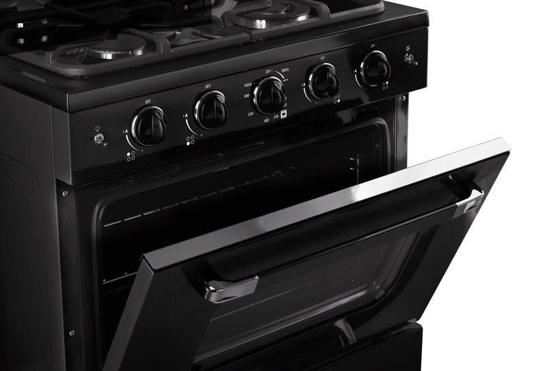 Cuisinière à gaz Classic Rétro par Unique de 30 po à convection - UGP-30CR B
